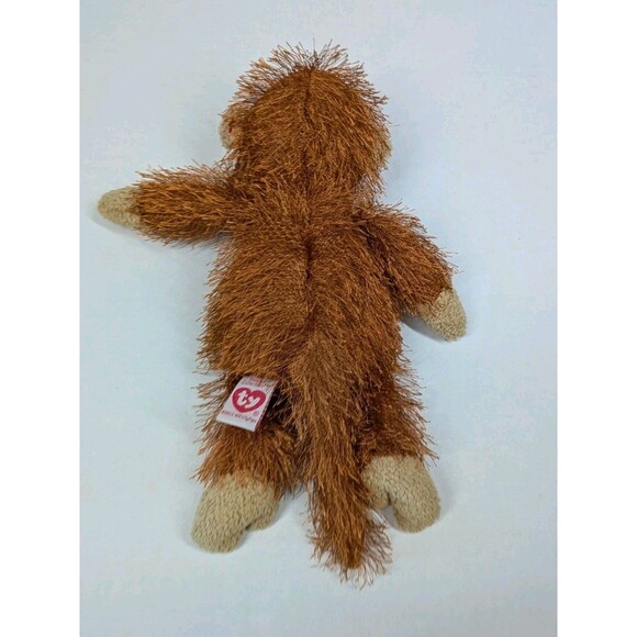 Ty Punkies - ZIG-ZAG the Brown Monkey Plush Stuffed Animal Toy EXCELLENT - Picture 7 of 8